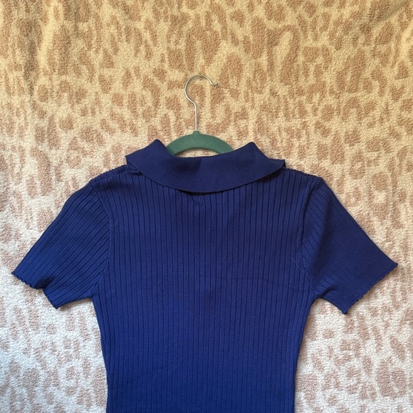 NWT Princess Polly Penelope Mini Dress Monday Blues in Size M/L - Picture 7 of 8